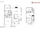 Detailed floor plan layout showing room dimensions and layout of the home at 13510 Brandon Trail Dr, Charlotte, NC 28213
