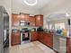 Spacious kitchen featuring stainless steel appliances and granite countertops, ideal for cooking at 13510 Brandon Trail Dr, Charlotte, NC 28213