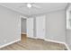 Empty bedroom featuring vinyl flooring and a closet at 140 Mickle Ct, Rock Hill, SC 29732