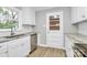 Eat-in kitchen with stainless steel dishwasher and sink under window at 140 Mickle Ct, Rock Hill, SC 29732
