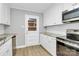 Eat-in kitchen with stainless steel oven and microwave at 140 Mickle Ct, Rock Hill, SC 29732