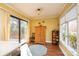 Breakfast nook with backyard access at 1713 12Th Ne St, Hickory, NC 28601