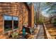 Cozy deck area with comfortable seating and scenic views at 1713 12Th Ne St, Hickory, NC 28601