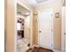 Bright hallway offering views into the bathroom, bedroom, and additional rooms at 1713 12Th Ne St, Hickory, NC 28601