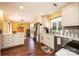 Bright kitchen with stainless appliances, large island, and breakfast nook at 1713 12Th Ne St, Hickory, NC 28601