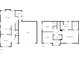 Detailed floor plan illustrating the layout of the home's two floors at 3114 Parker Green Trl, Charlotte, NC 28269