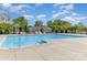 Beautiful community pool with a bathhouse and ample seating for residents to enjoy in a wonderful community at 3248 Park South Station Blvd, Charlotte, NC 28210