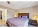 Cozy bedroom with a queen-sized bed, nightstands, and neutral walls at 6005 Lanai Ln, Tega Cay, SC 29708