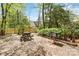 Backyard picnic table and grill at 6921 Thermal Rd, Charlotte, NC 28211