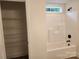 Bathroom with storage shelves and a shower/tub combo with black fixtures at 833 Arlington Ave, Rock Hill, SC 29730