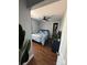 Bedroom with wooden floors and dinosaur decals on the walls at 110 Buffalo Nw Ave, Concord, NC 28025
