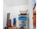 Well-organized storage room with various storage items and exercise equipment at 11204 Arlen Park Dr, Huntersville, NC 28078