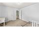 Bright bedroom featuring neutral carpet and paint, offering a versatile space at 120 Vermillion Loop, Statesville, NC 28625