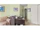 Cozy home office with neutral paint, creating a comfortable workspace at 120 Vermillion Loop, Statesville, NC 28625