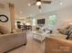 Inviting living space features lots of natural light and a seamless flow to the dining area at 1421 Van Nuys St, Salisbury, NC 28144