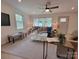 Cozy and stylish living room featuring a large window and comfortable seating area at 1421 Van Nuys St, Salisbury, NC 28144