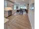 Spacious open floor plan featuring a modern kitchen flowing into a dining and living area at 1421 Van Nuys St, Salisbury, NC 28144