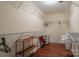 Walk-in closet with shelving and hardwood floors, providing ample storage at 1812 Sam Smith Rd, Fort Mill, SC 29708