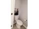 Small bathroom featuring a toilet and decorative wall art at 19057 Coachmans Trce, Cornelius, NC 28031