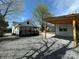 A view of the backyard featuring a covered patio at 312 W Henderson St, Salisbury, NC 28144