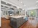 Open floor plan kitchen connects seamlessly with the living and dining areas, great for entertaining at 4012 Flagstone Dr, Lancaster, SC 29720