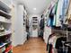 Large walk-in closet featuring custom shelving and drawer storage at 4012 Flagstone Dr, Lancaster, SC 29720