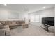 Living room features comfortable seating, natural light, and modern decor at 5109 Arbordale Way, Mount Holly, NC 28120
