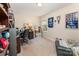 Office space with large desk and a comfortable chair at 6010 Hawk View Rd, Waxhaw, NC 28173