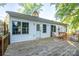 Home's private wood deck, perfect for entertaining or relaxing outdoors at 676 Forest Nw St, Concord, NC 28025