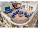 Expansive rooftop patio featuring upscale lounge seating, fire pit, dining area, and pergola at 718 W Trade St # 808, Charlotte, NC 28202