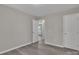Spacious bedroom with wood-look floors and neutral paint at 111 Quinn Ave, Gastonia, NC 28054