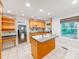 Bright eat-in kitchen with an island sink and lots of natural light at 1113 Gregory Ln, Statesville, NC 28677