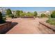 Brick paved courtyard with benches and manicured landscaping in residential community at 14849 Santa Lucia Dr, Charlotte, NC 28277
