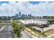 Stunning aerial view of a vibrant cityscape, showcasing modern buildings and lush green spaces, a beautiful skyline on the horizon at 224 Parkwood Ave, Charlotte, NC 28206