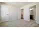Bedroom showing access to en-suite bathroom and closet at 224 Parkwood Ave, Charlotte, NC 28206