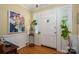 Bright entryway featuring hardwood floors, wainscoting, and natural light at 2515 Sheffield Dr, Gastonia, NC 28054