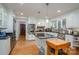 Updated kitchen featuring stainless appliances, granite countertops, and lots of storage at 2515 Sheffield Dr, Gastonia, NC 28054