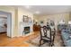 Cozy living room showcasing a fireplace, classic decor, and an inviting atmosphere at 2515 Sheffield Dr, Gastonia, NC 28054