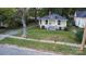 Aerial view of an attractive home with tidy landscaping and a welcoming front porch at 319 Chestnut St, Rock Hill, SC 29730
