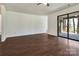Spacious living room with hardwood floors, neutral walls, and lots of natural light at 322 Electra Ln, Stanley, NC 28164