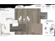 Material design palette showing carpet, tile, fixtures, and surfaces chosen for the kitchen and bathrooms at 3252 Maya Ln # 46, Midland, NC 28107