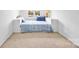 Cozy attic bedroom with built-in bed frame and natural light at 382 Cole Campbell Rd, Taylorsville, NC 28681