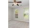 Bedroom view showcases two windows which provide ample natural light at 408 Harvest Ter, Clover, SC 29710