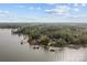 Lakefront properties dot the shoreline, featuring docks, mature trees, and lake views at 477 Big Indian Loop, Mooresville, NC 28117