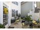 Private patio features a concrete slab with plenty of room for outdoor seating and entertaining at 5121 Alysheba Dr, Indian Trail, NC 28079