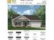 Charming one-story home with a two-car garage, brick accents, and neutral siding for a cozy curb appeal at 6215 Honor Ave, Midland, NC 28107