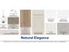 Selection of interior materials, including lighting, flooring, countertops, and cabinet hardware at 6427 Mallow Crossing Ln, Charlotte, NC 28213