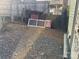 Backyard area with gravel and fencing at 113 Hideaway Trl, Mount Gilead, NC 27306
