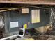 HVAC unit underneath the home at 113 Hideaway Trl, Mount Gilead, NC 27306