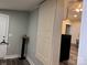 Interior view showcasing a closet door and connecting rooms at 113 Hideaway Trl, Mount Gilead, NC 27306